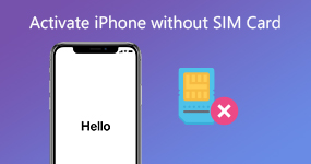 Activate iPhone without Sim Card