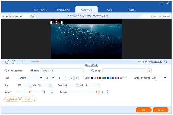 Add Watermark to Video