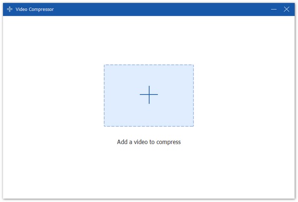 Add Video File for Compression