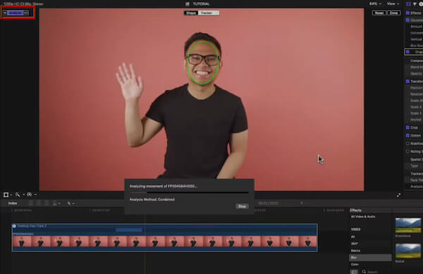 Adjust Blur Effect In Final Cut Pro