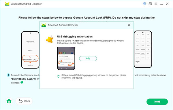 Android Debug Mode Authorization