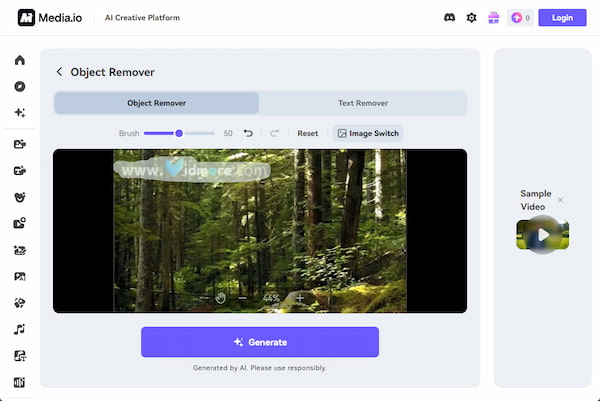 Anieraser Start Watermark Removal