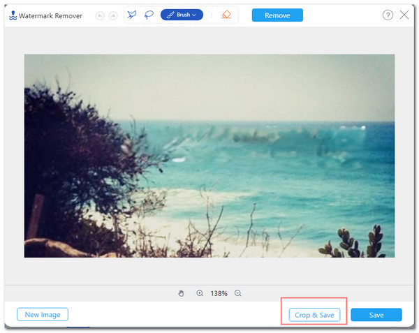 AnyMP4 Removing Text Crop and Save
