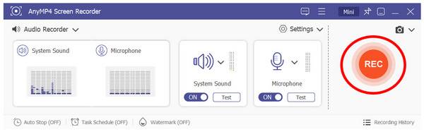 Anymp4 Screen Recorder Rec