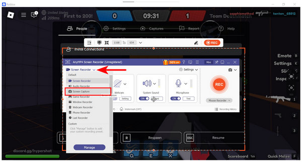 Anymp4 Screen Recorder Screen Capture