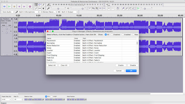 Audacity Plugins And Extensions
