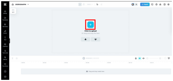 Capcut Keyframe Zoom Upload File