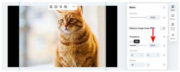 Capcut Scale Zoom Change Scale Value