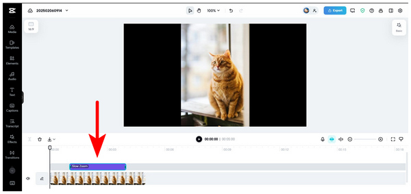 Capcut Zoom Effect Adjust Effect