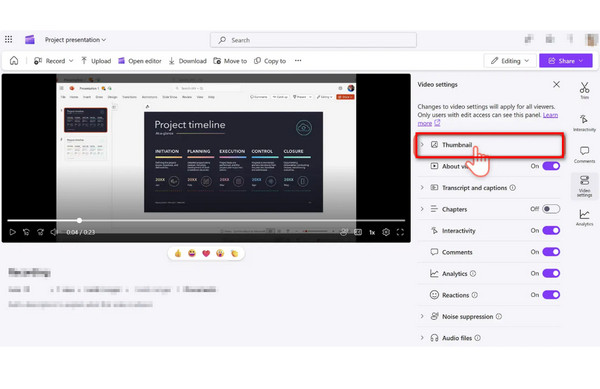 Clipchamp Select Thumbnail
