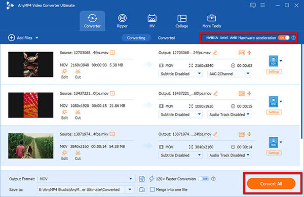 Convert Video To MP4 In Anymp4