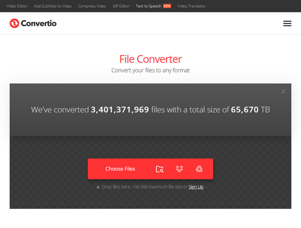 Convertio Import File