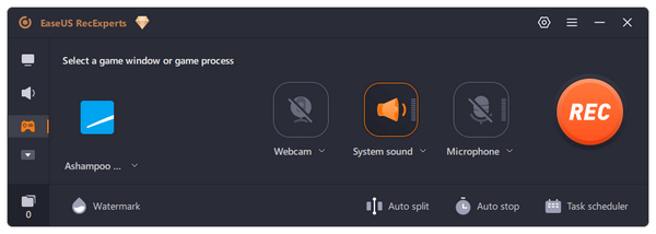 Easeus Recexperts Interface