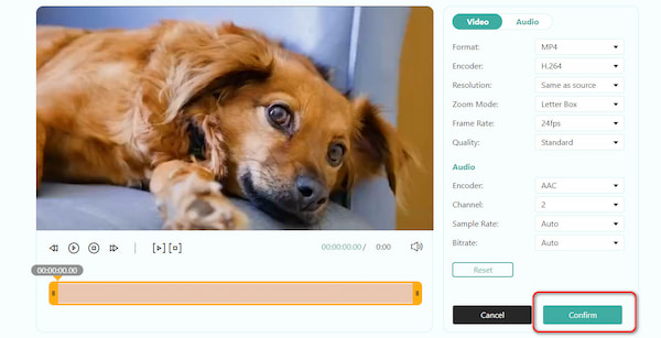 Free Video Merge Online Click Confirm