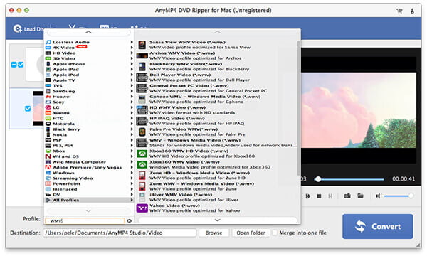 DVD Ripper for Mac screen
