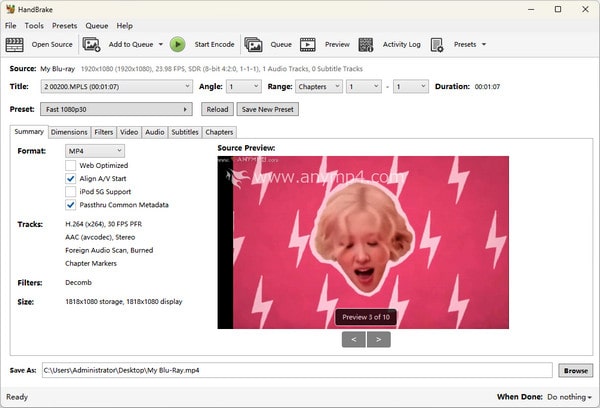 Handbrake Quick Verdict