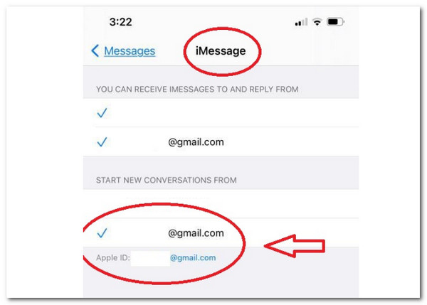 iMessage Send Receive