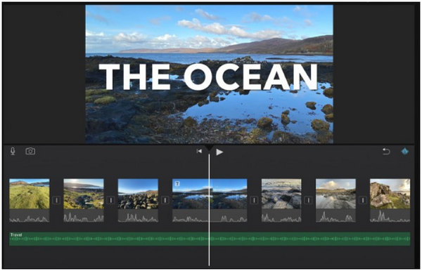 Imovie Main Interface