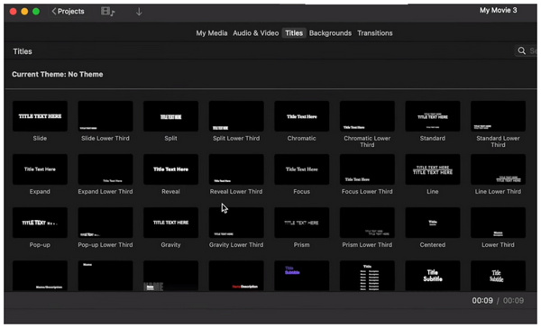 Imovie Text Overlays