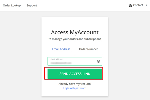 Input Email 2checkout
