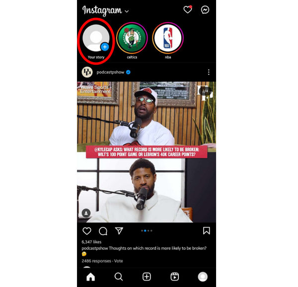 Instagram Story Your Story