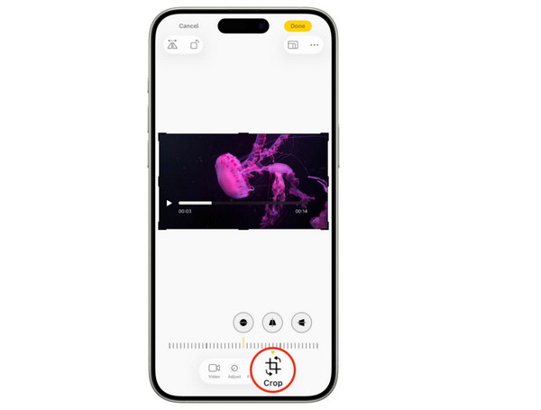 iPhone Photos Crop Video And Save