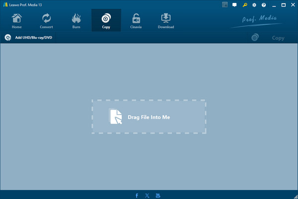 Leawo Blu-ray Copy Load Blu-ray