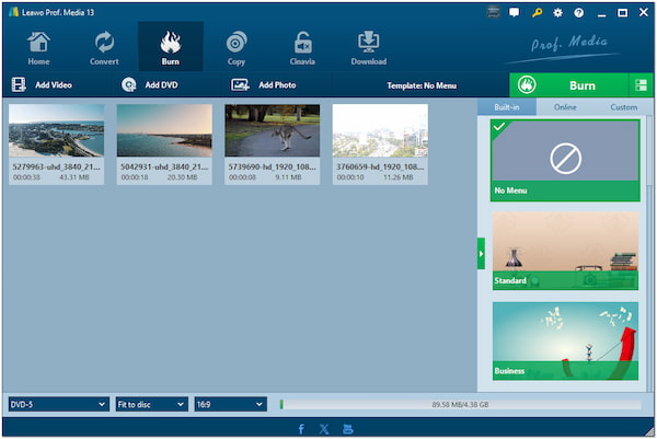 Leawo Blu Ray Creator