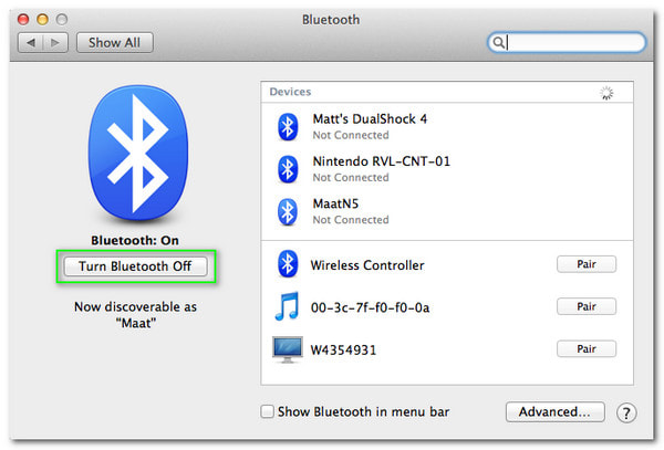 Mac Bluetooth