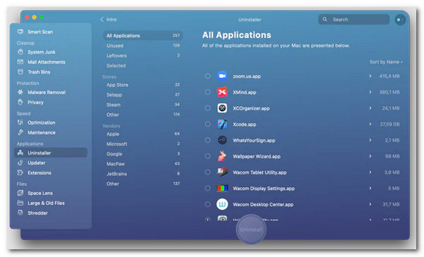 MacOS Remove Application