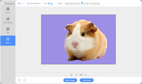 Make Background Transparent in Canva AnyMP4 Move