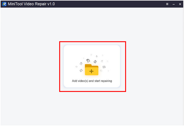 Minitool Video Repair Add Video