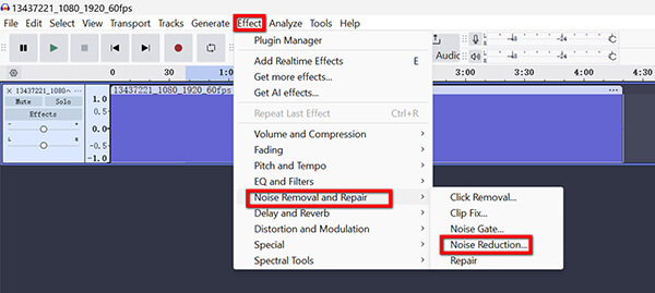 Noise Reduction In Audacity