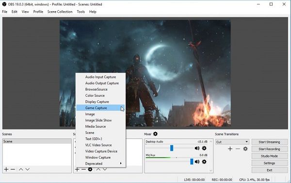 OBS Record Xbox PC