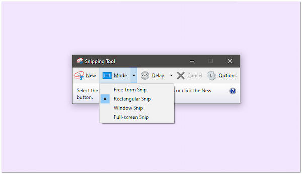 Open Snipping Tool