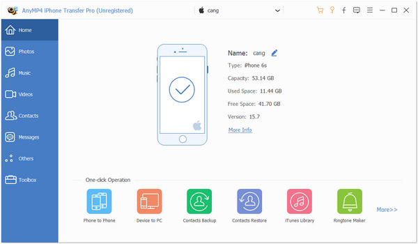 Print Text Messages from iPhone Connect