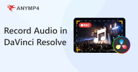 Record Audio in DaVinci Resolve