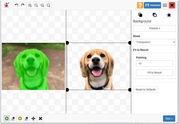 Remove BG Alternatives PhotoScissors