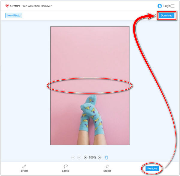 Remove Watermark of Shutterstock Image Download