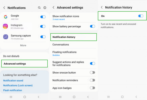 Restore Instagram Messages Notification History