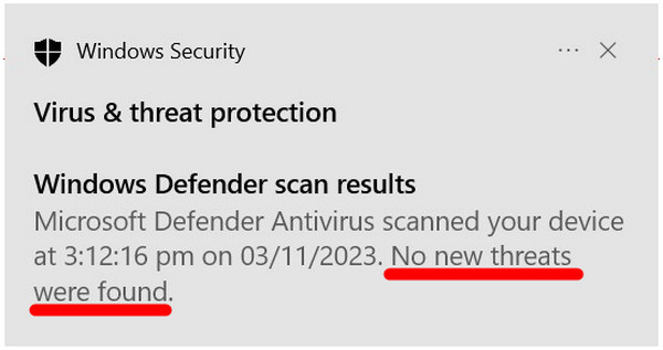 Results Antivirus