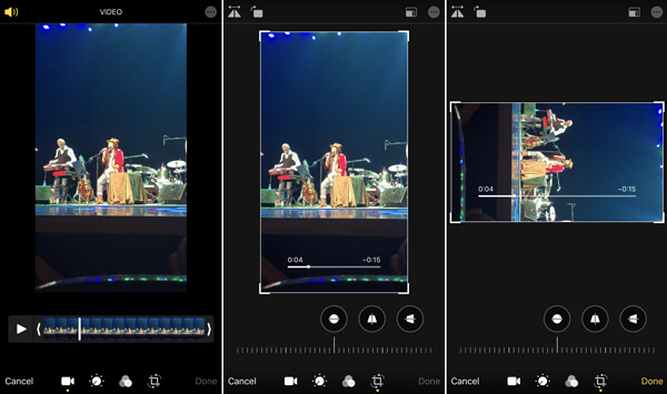 Rotated iPhone Videos