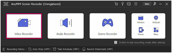 Select Video Recorder