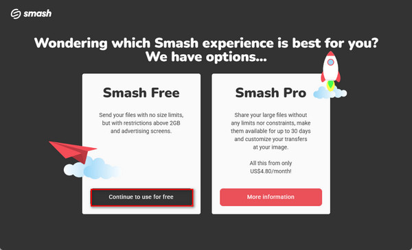 Send Large Video Smash Free Version