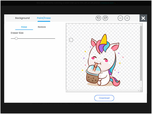 Slazzer Manual Background Removal