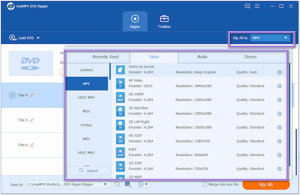 Smart TV with DVD Player AnyMP4 Format