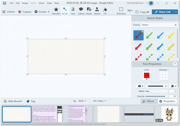 Snagit Editing And Annotation