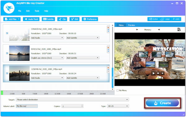 Start Burning Process