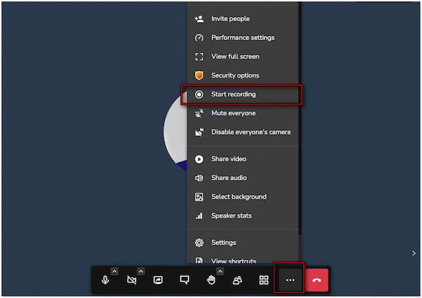 Start Jitsi Recording