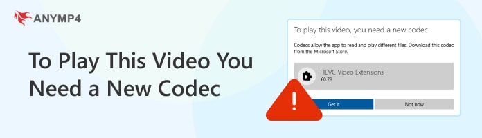 To Play This Video You Need A Codec